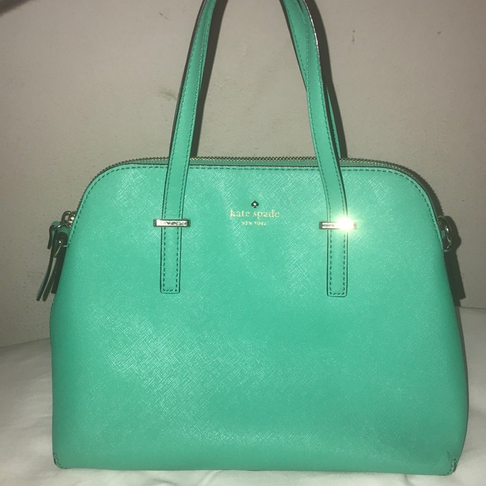 mint kate spade purse